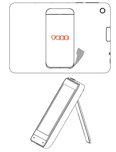 alcatel TKEE MINI Smart Tab 7 for Kids - Stand