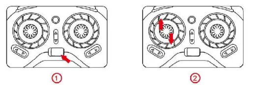 JJRIC H36 Mini RC Drone - remote 2