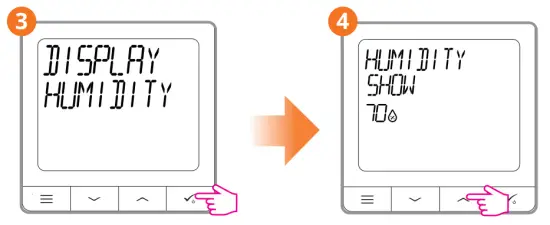 Continal 39001 Quantum Digital Thermostat - display