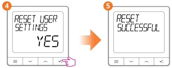 Continal 39001 Quantum Digital Thermostat- selecting yes