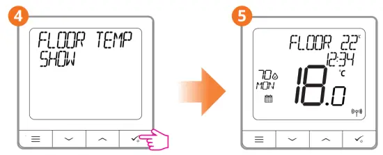 Continal 39001 Quantum Digital Thermostat - temperature 1