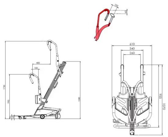 etac BM04101 Molift Quick Raiser fig 18