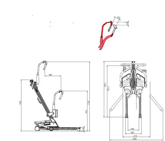 etac BM04101 Molift Quick Raiser fig 19
