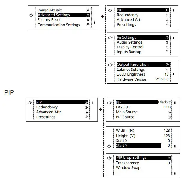 NOVASTAR LED Video Controller - Advanced Settings 1