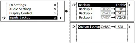 NOVASTAR LED Video Controller - Inputs Backup