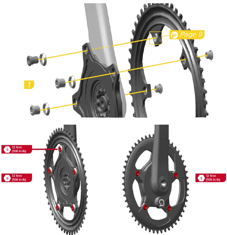 SRAM DUBPMB2 QUARQ Power Meter