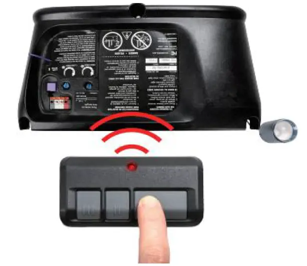 LiftMaster 893MAX Universal Gate and Garage Door Opener Remote fig 4