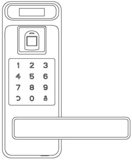 F01-Fingerprint-Door-Lock