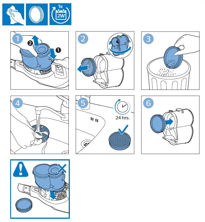 PHILIPS-FC6729-SpeedPro Aqua Cordless-Stick-Vacuum-Cleaner-fig-20