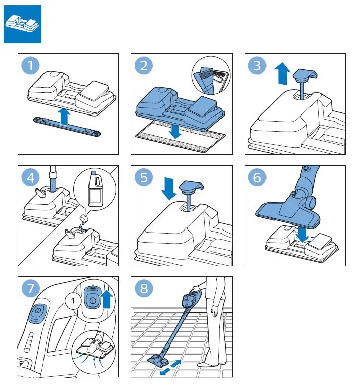 PHILIPS-FC6729-SpeedPro Aqua Cordless-Stick-Vacuum-Cleaner-fig-7