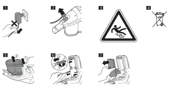 PHILIPS FC6904 SpeedPro Max Aqua Cordless Vacuum Cleaner - fig 1