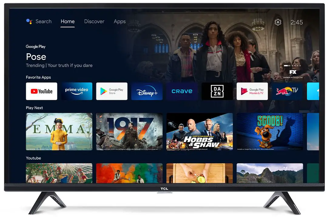 TCL S334 HD LED Smart Android TV-prod