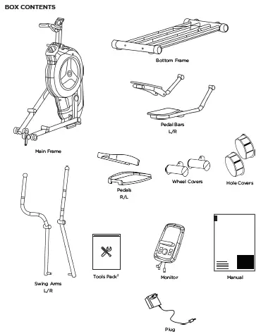 JLL CT600 Pro Elliptical Cross Trainer Machine-FIG-3