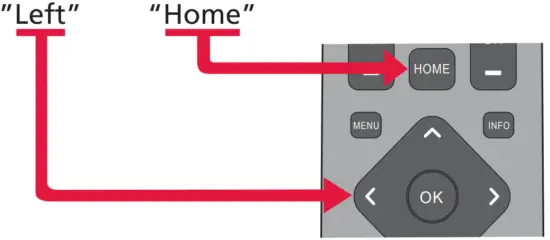 Setting up the TV set for the fi rst time