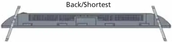 Setting up the TV set for the fi rst time