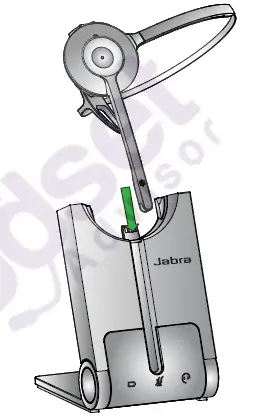 Jabra WHB003BS PRO 920 Wireless Headset System for Telephones 12