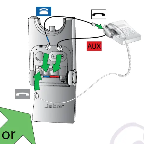 Jabra WHB003BS PRO 920 Wireless Headset System for Telephones 9