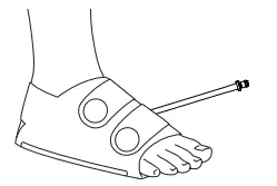 AIRACST 3045 VenaFlow Elite System Thigh Cuff 29 Inch Circumference - Foot cuf