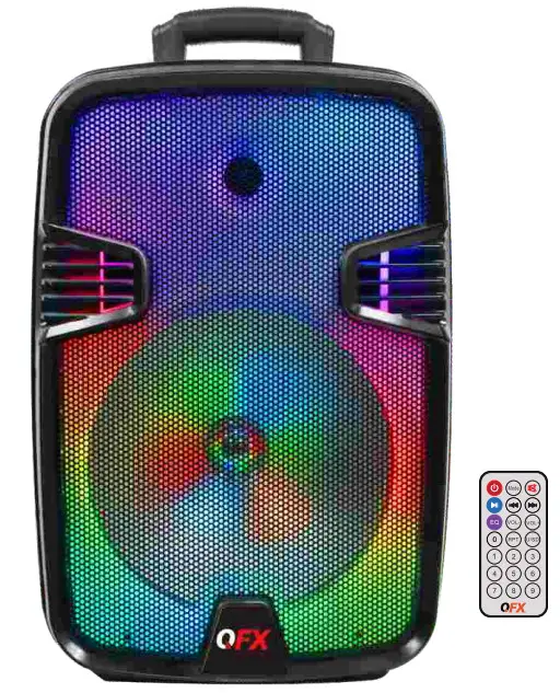 QFX LMS 1245 Professional Multi Media Speaker Karaoke System