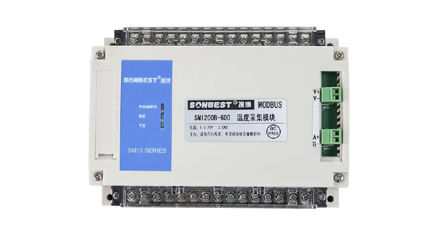 Sonbus Sm1200b-600 Rs485 Bus 600 Point Ds18b20 Temperature Acquisition Module User Manual
