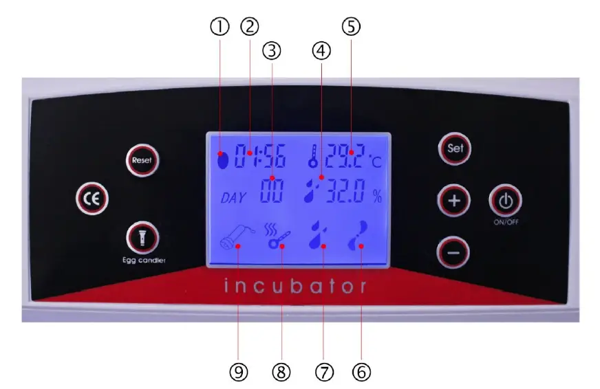 wiltec 51185 Egg Automatic Incubator Breeding Machine fig 2