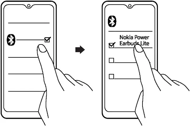 hmd Global BH405 Power Earbuds Lite - Bluetooth device