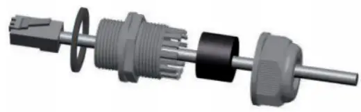 SMAWAVE SRW410-c LTE CPE Router - Header Connection