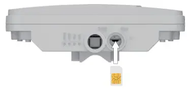 SMAWAVE SRW410-c LTE CPE Router - Insert a SIM Card to the Slot