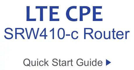 SMAWAVE SRW410-c LTE CPE Router User Manual