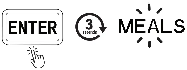 pawple 6-MEAL Automatic Pet Feeder - LCD display 1