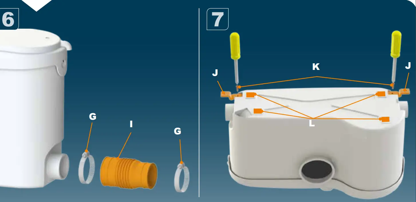 SANIFLO Sanibest Pro Sanitary Sewage Pump - fig9