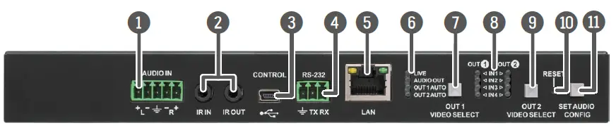 LIGHTWARE MMX4x2-HDMI MMX4x2-HT200 Matrix Switcher 3