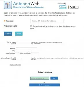 Preparing to connect the TV antenna