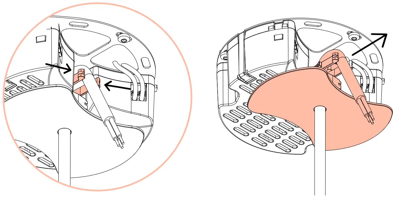 REMOVING THE LUMINAIRE