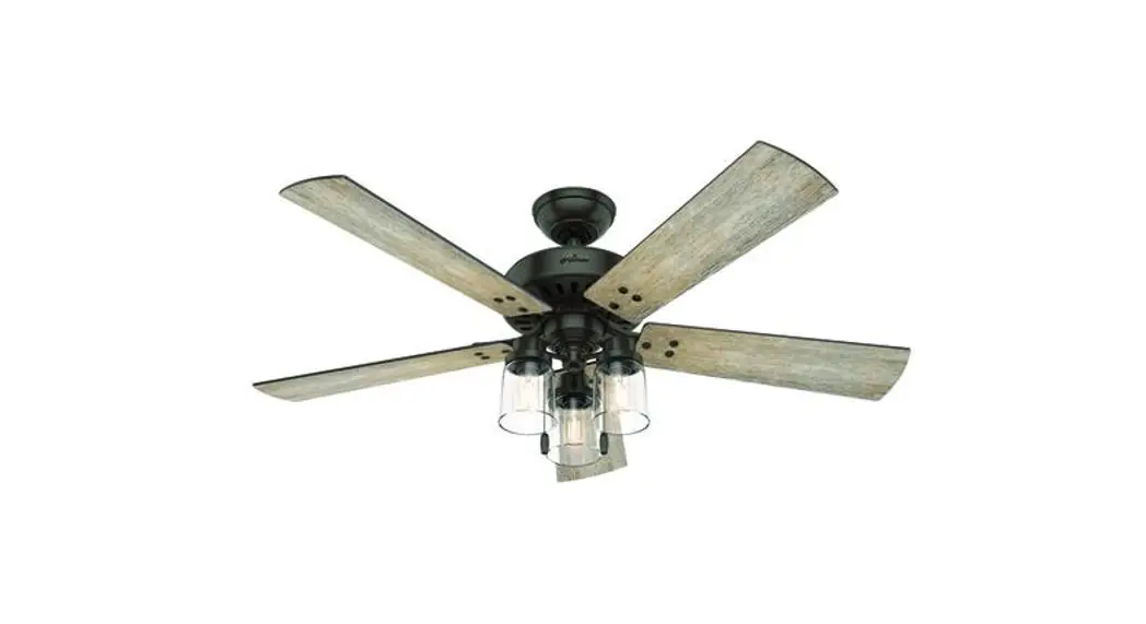 Hunter 50137 Bryn 52 Inch Noble Bronze Indoor Led Ceiling Fan Instruction Manual