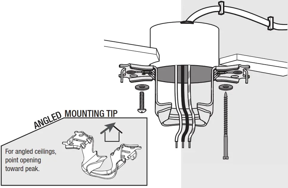Hunter 50137 Bryn 52 Inch Noble Bronze Indoor LED Ceiling Fan - Machine Screws