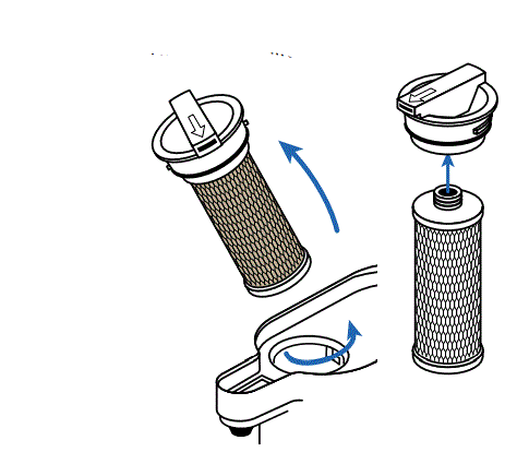 aquasana AQ-CWM2-B Fast-Flowing Countertop Water Filter-1