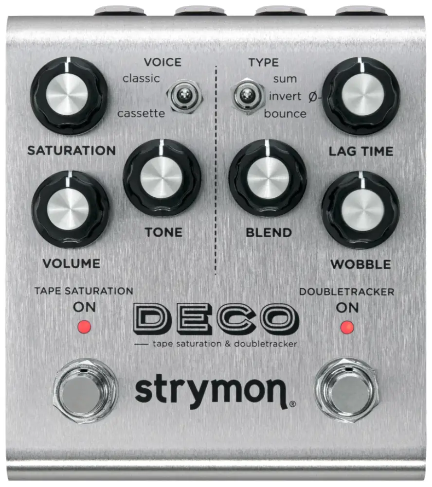 strymon Deco Tape Saturation and Doubletracker Delay Pedal