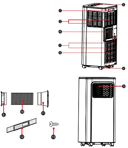 Haier QPFA08 Portable Air Conditioner-fig4