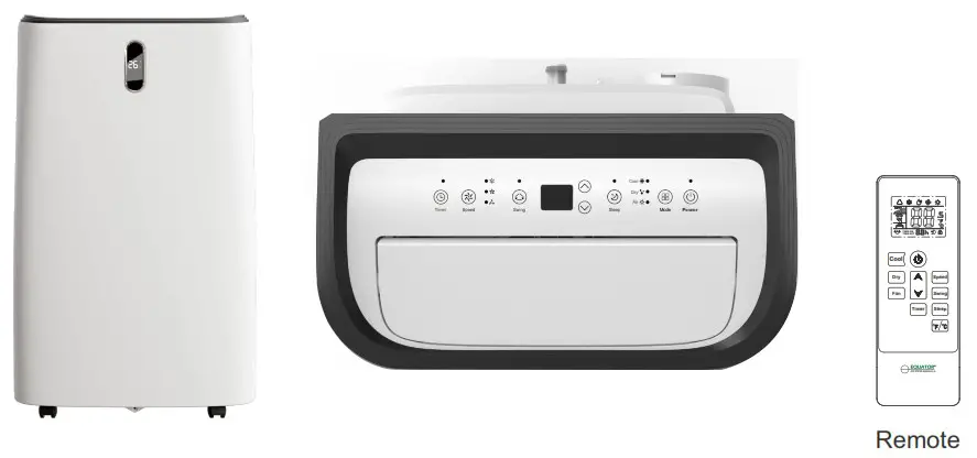 EQUATOR PAC 122 W Portable Air Contitioner - Cover