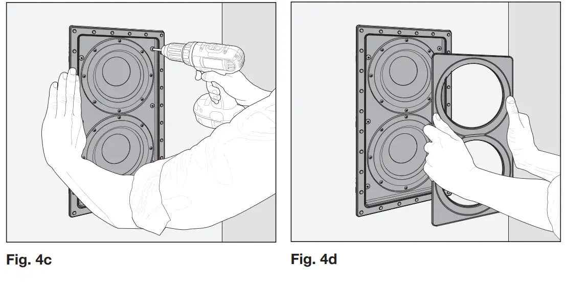 Paradigm DCS-208FR3 Fire Rated In Wall Subwoofer fig 6