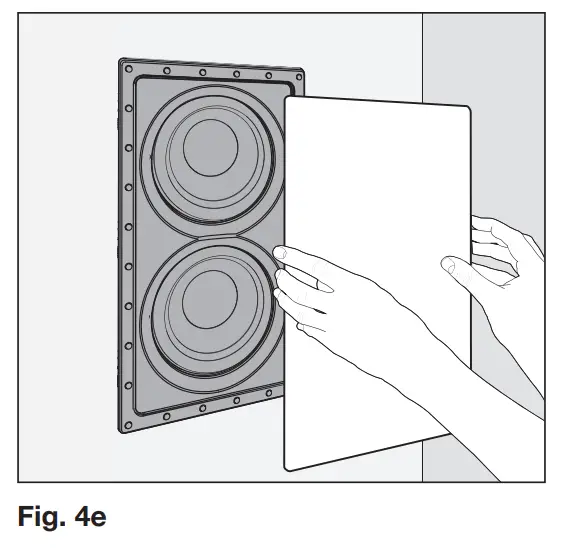 Paradigm DCS-208FR3 Fire Rated In Wall Subwoofer fig 7