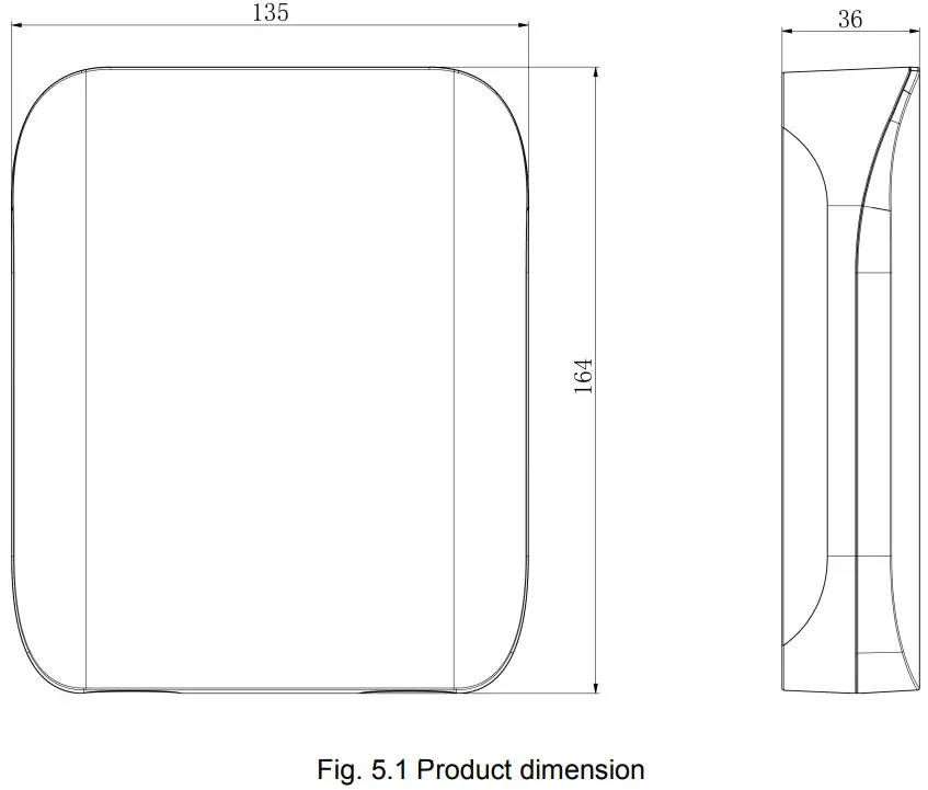 GREE ME33 42 G Dry Contact and 24 Volt Adaptor - Product dimension