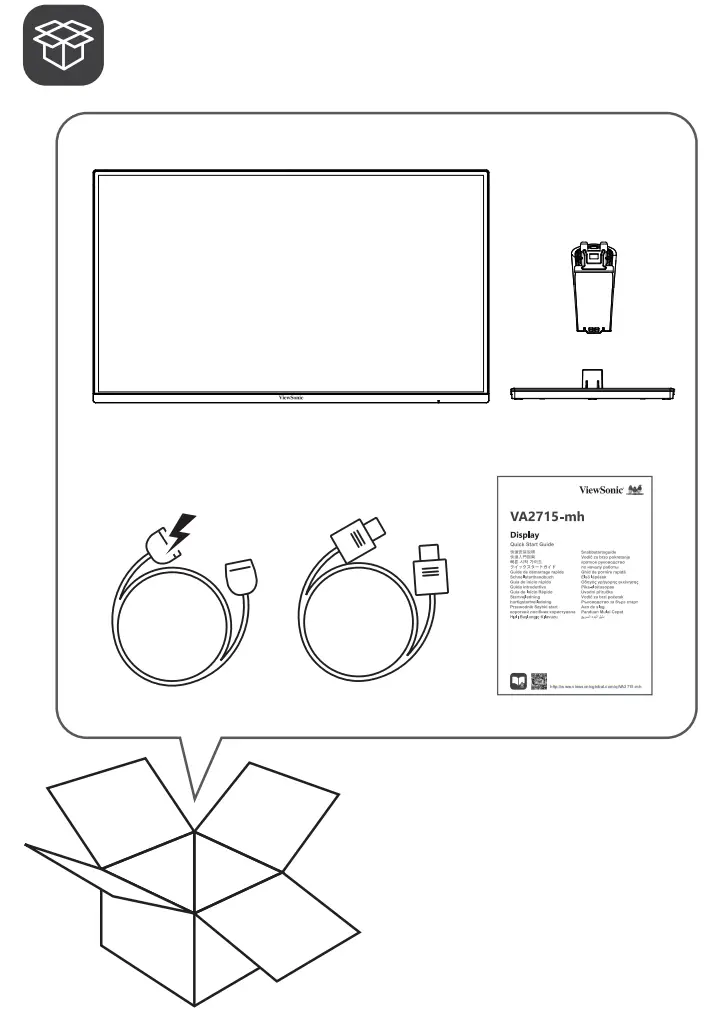 ViewSonic VA2715 MH 27 Inch FHD Monitor fig
