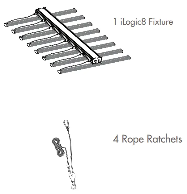 ILUMINAR IL iLOGIC8 Full Spectrum 630W LED Grow Light - fig 4