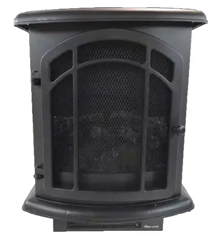 X BRAND HT9737ME Portable High Low Heat Wired Fire Stovec