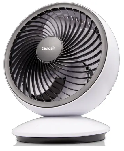 Goldair GCAC200 15cm USB Rechargeable Desk Fan