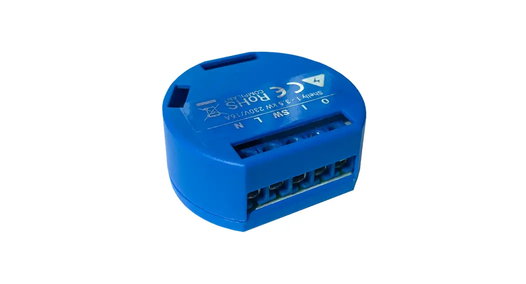 Shelly 1 Wifi Relay Switch User Guide