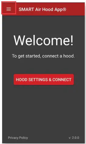 Dwyer SAH Series SMART Air Hood Balancing Instrument SMART Air Hood App Software - APPLICATION PREFERENCES 1