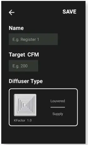 Dwyer SAH Series SMART Air Hood Balancing Instrument SMART Air Hood App Software - BRANCHES 2